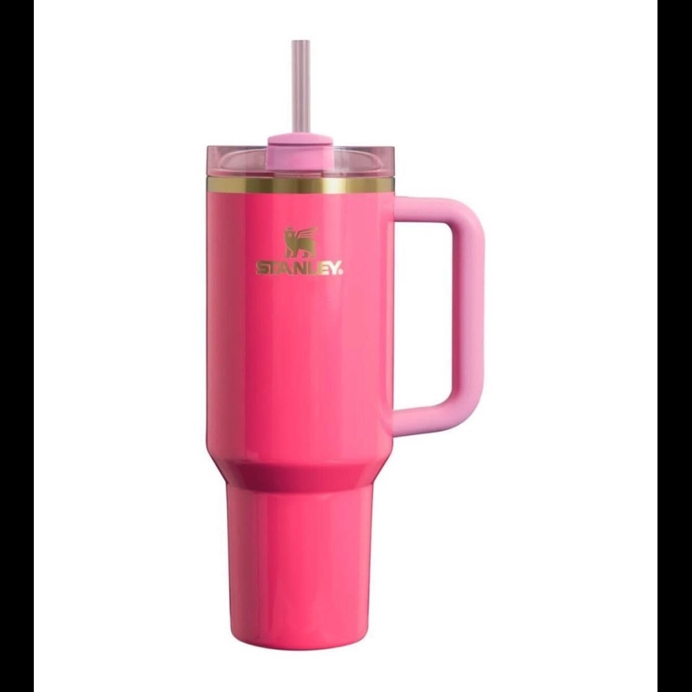 limited edition Stanley The Quencher H2.0 FlowState Tumbler in the "Pink Parade